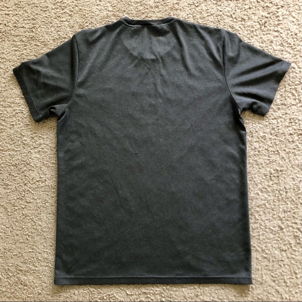 Adidas Gray Climalite Short Sleeve Shirt Small - Picture 3 of 4